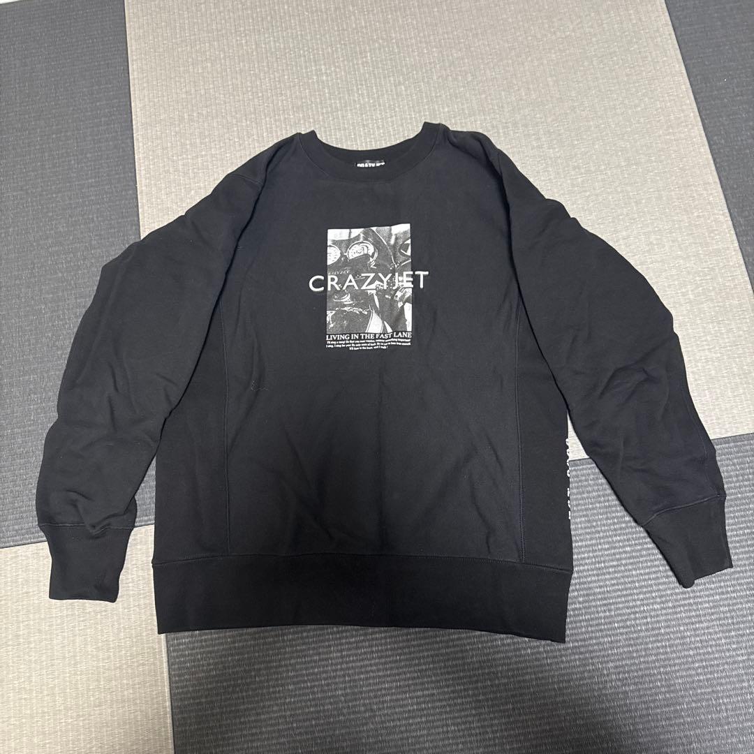 美品　清木場俊介　crazyjet トレーナー