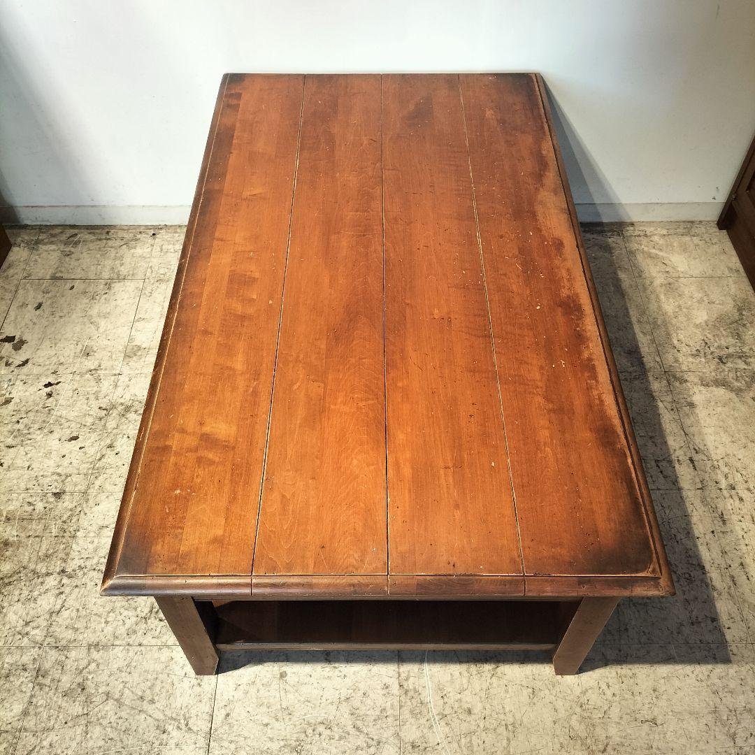 M♦ヴィンテージ　ETHAN ALLEN　ローテーブル　センターテーブル