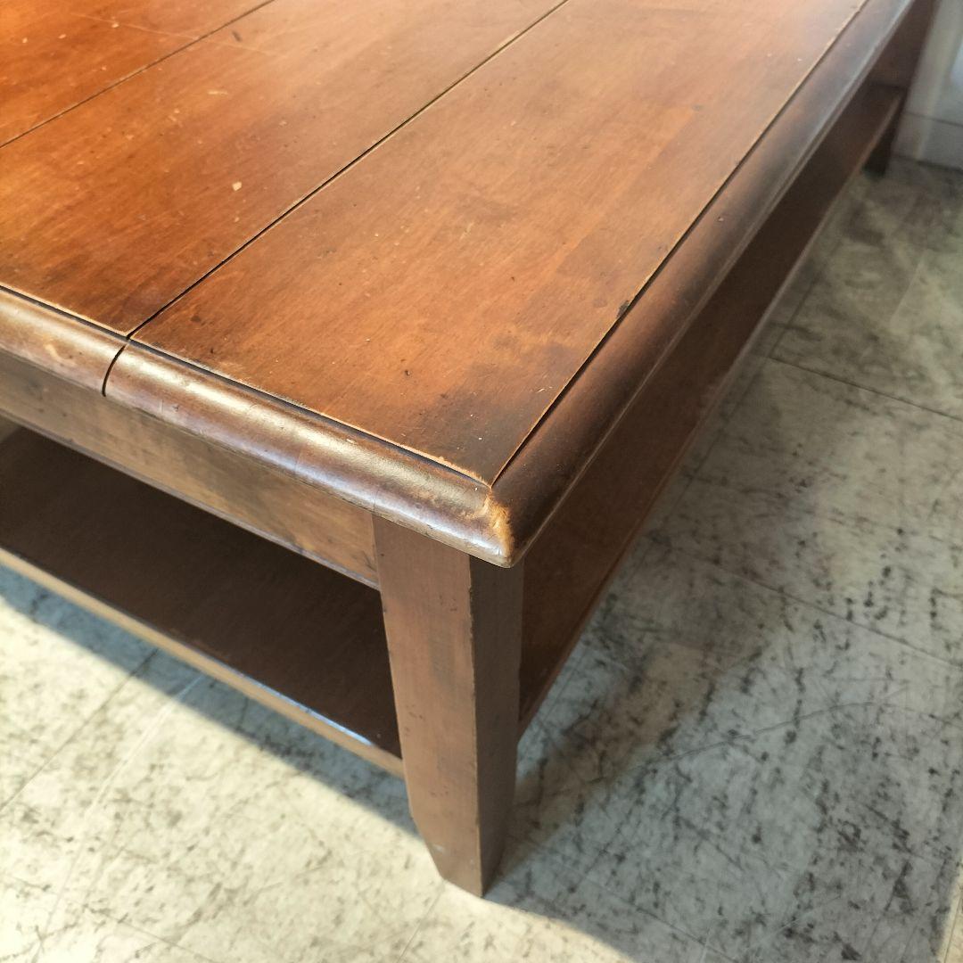 M♦ヴィンテージ　ETHAN ALLEN　ローテーブル　センターテーブル