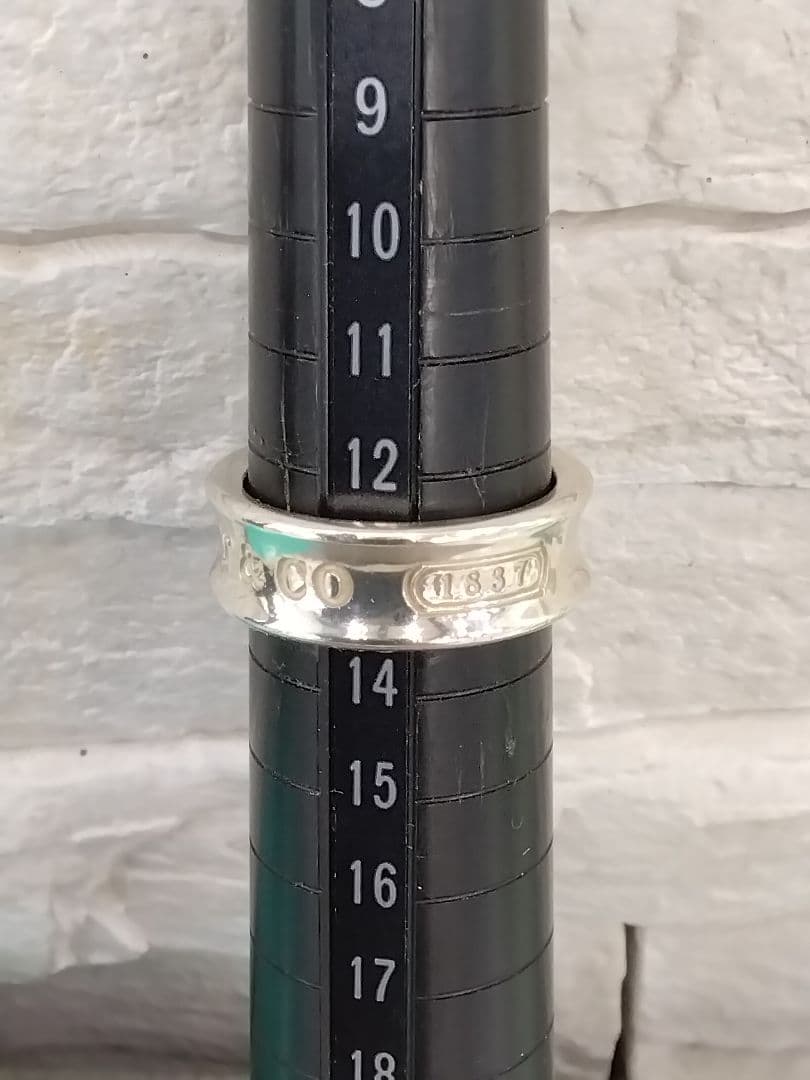 TIFFANY　ナローリング　シルバーリング　#13　　中古品