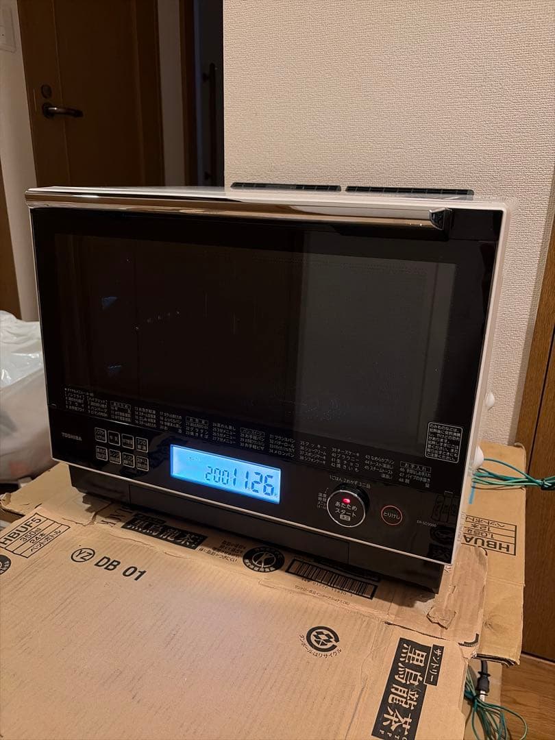 東芝過熱水蒸気石窯オーブンレンジ 　　ER-RD3000(W)