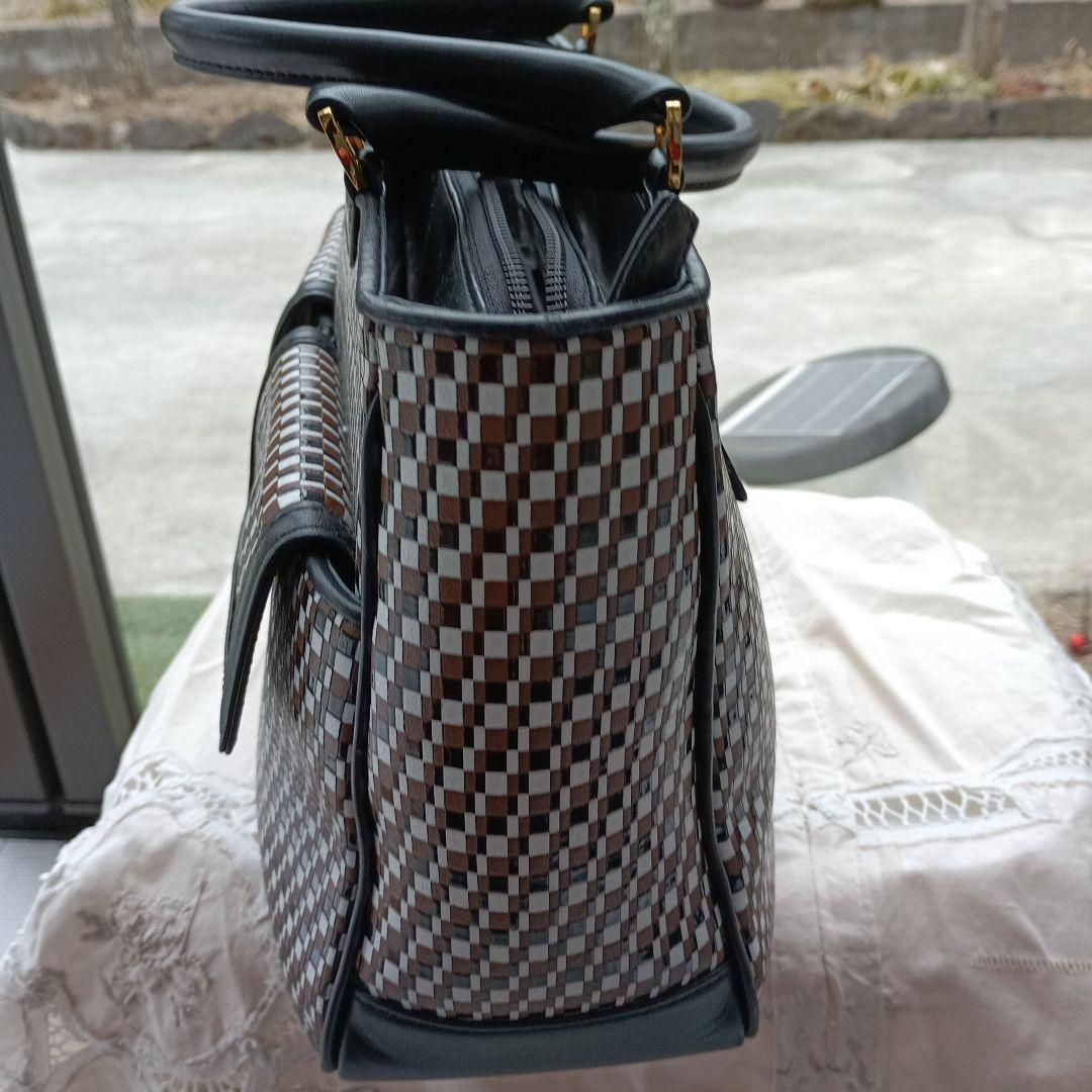 印傳屋ボストンバッグ 甲州印傳屋