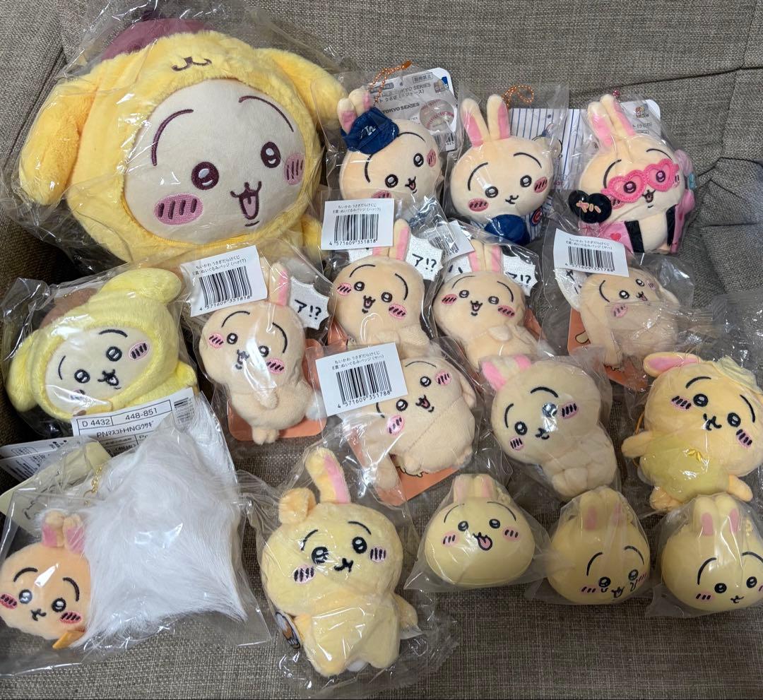 ちいかわ うさぎ マスコット 17点 まとめ売り