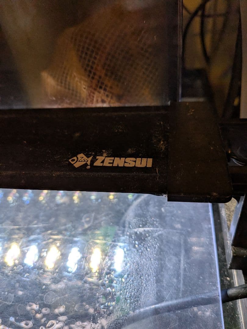 綺麗な1200×450×450　4面ブラックアクリル水槽 フルセットです！！