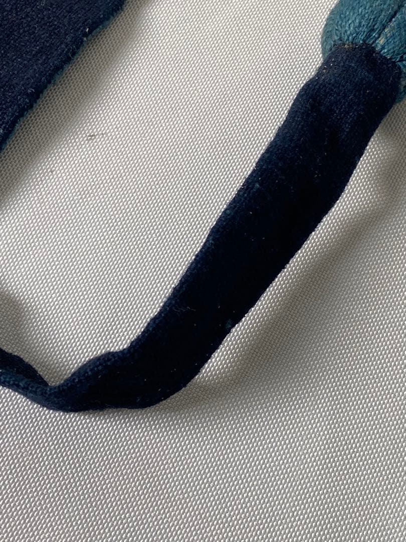 1971❣️ 藍型染め　屋号　腹掛け　飛脚