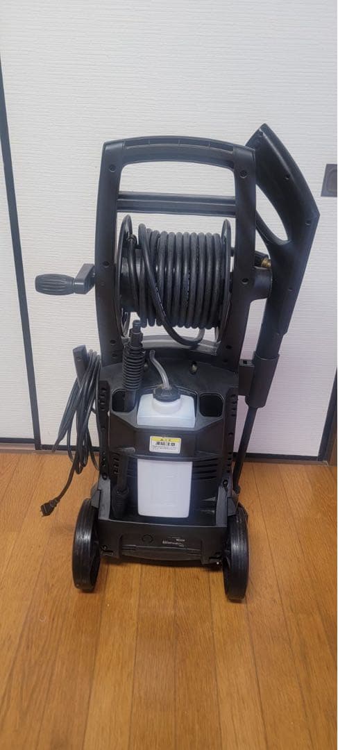 【美品】HiKOKI 高圧洗浄機セット｜強力洗浄・ホースリール付・動作良好