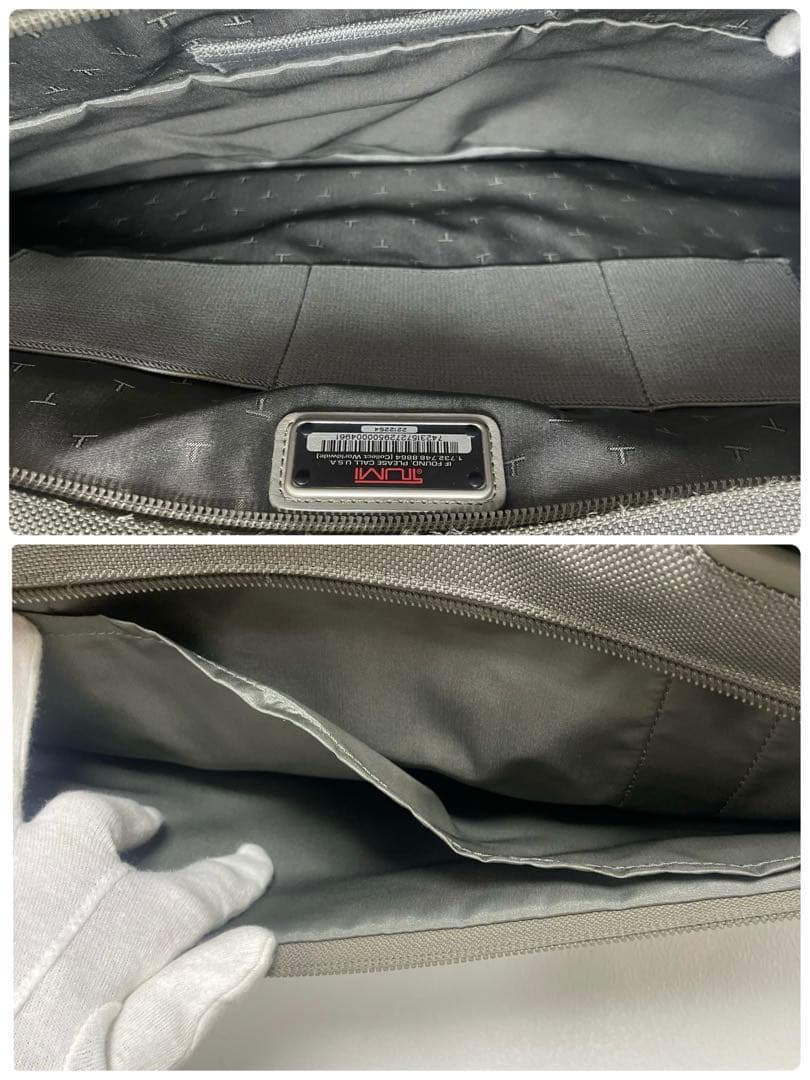 トゥミ　TUMI ビジネス旅行バッグ　希少品　大谷用　グレー　ショルダーバッグ