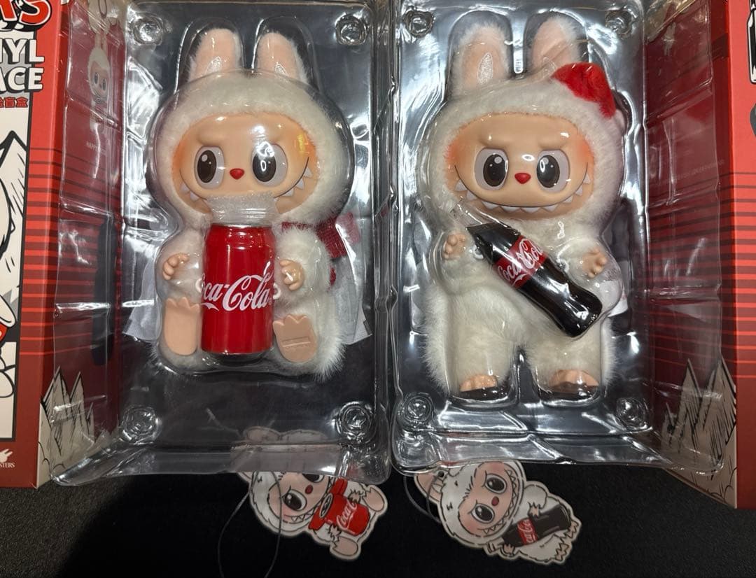 正規品 コカコーラ ラブブ LABUBU ぬいぐるみ 2種セット POPMART