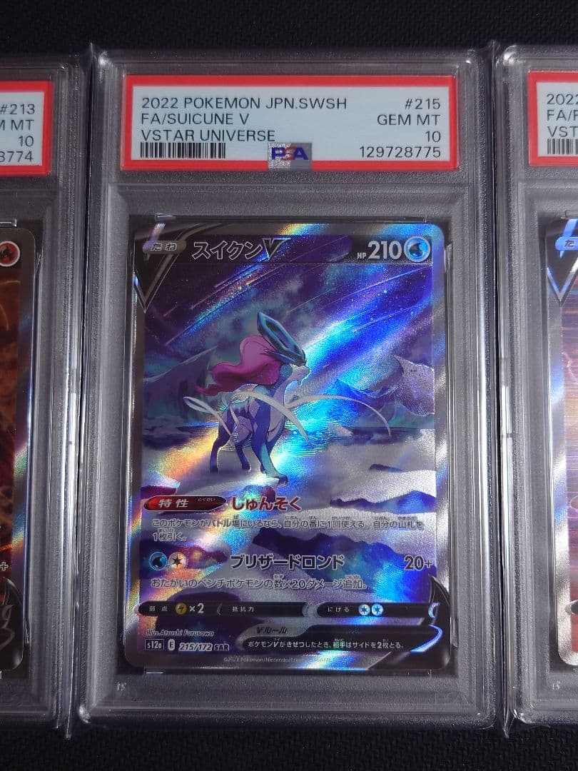 【PSA10 連番】 エンテイV スイクンV ライコウV