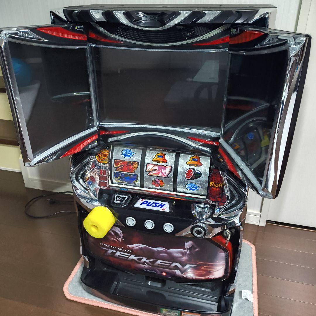 電*ん様 パチスロ 実機 鉄拳5 不要機付き 極美品