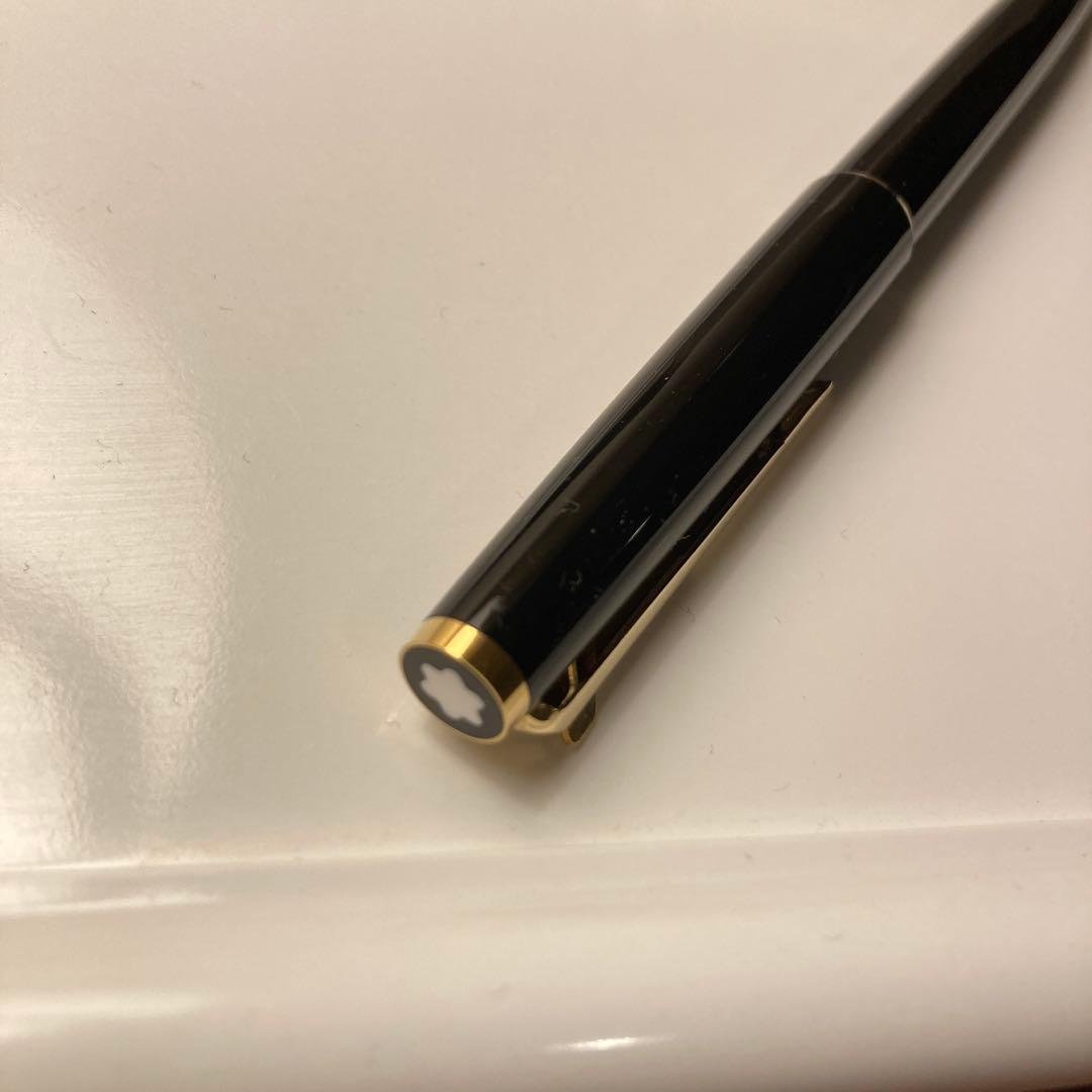 【極美品】モンブラン No380 ハンマートリガー・ボールペン ブラック