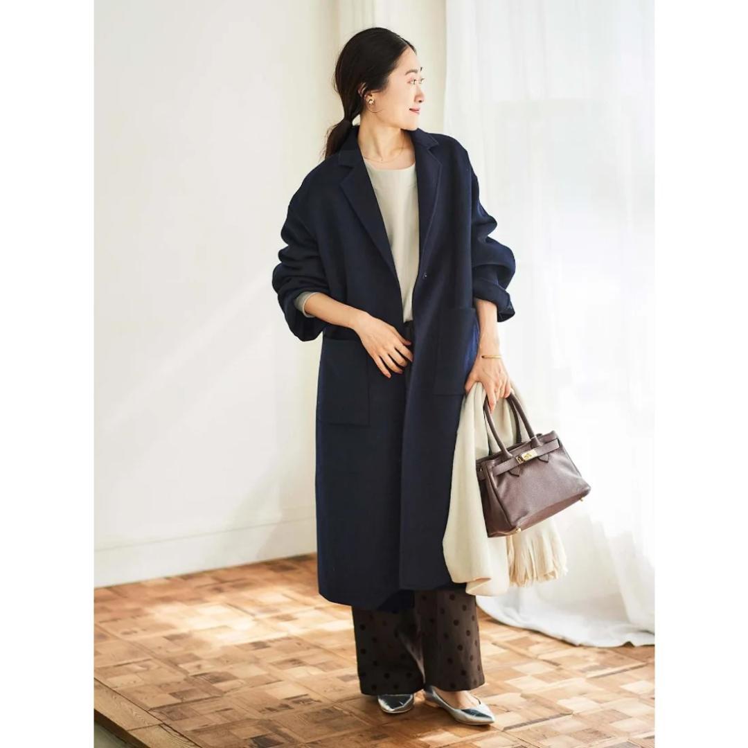 最終セール!!新品 le.coeur blanc リバーチェスターロングコート