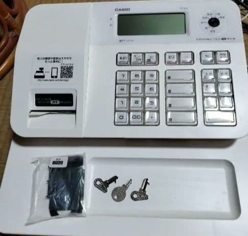 CASIO SR-G3-WE 電子レジスター　新品未使用