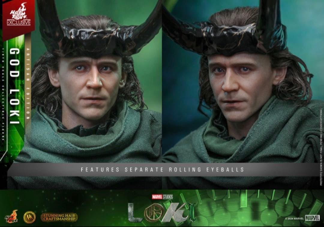 未開封　ホットトイズ　【テレビ・マスターピース DX アルチザン】 ゴッド・ロキ