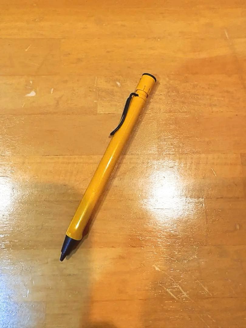 ラミーサファリペンシル　黒クリップ山吹色　廃盤　けいおん田井中律