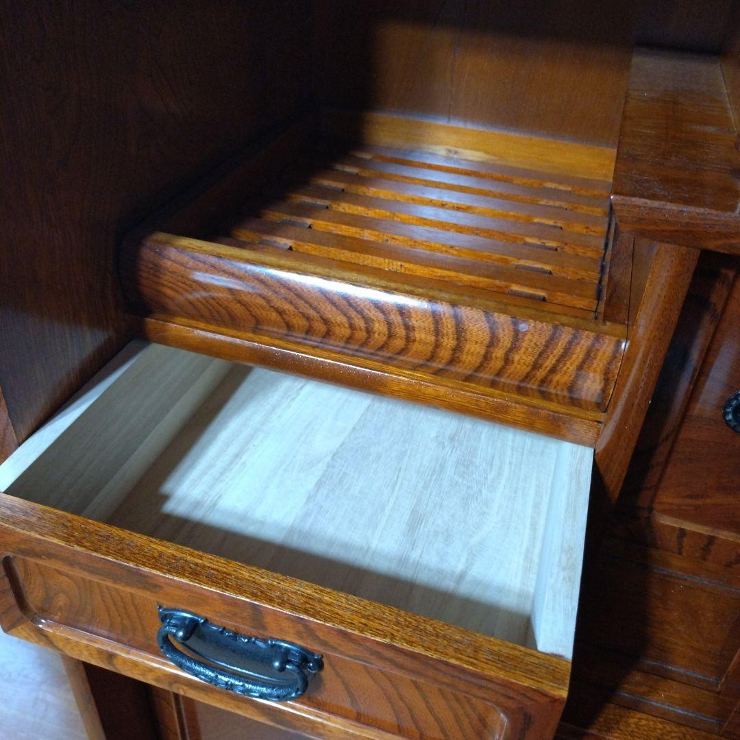 [美品/欠損なし]半軒　茶箪笥　柿棚　(上部)※下部同時購入要