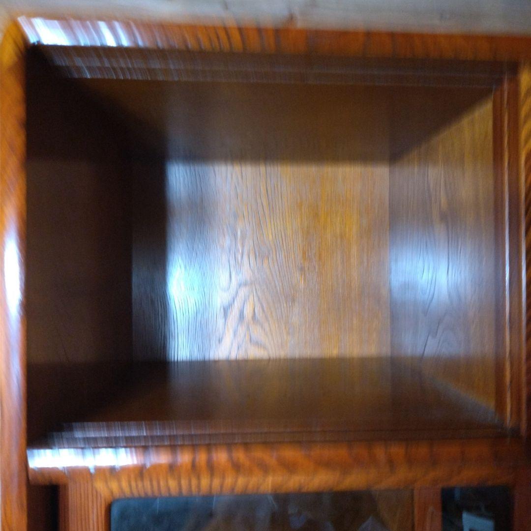 [美品/欠損なし]半軒　茶箪笥　柿棚　(上部)※下部同時購入要