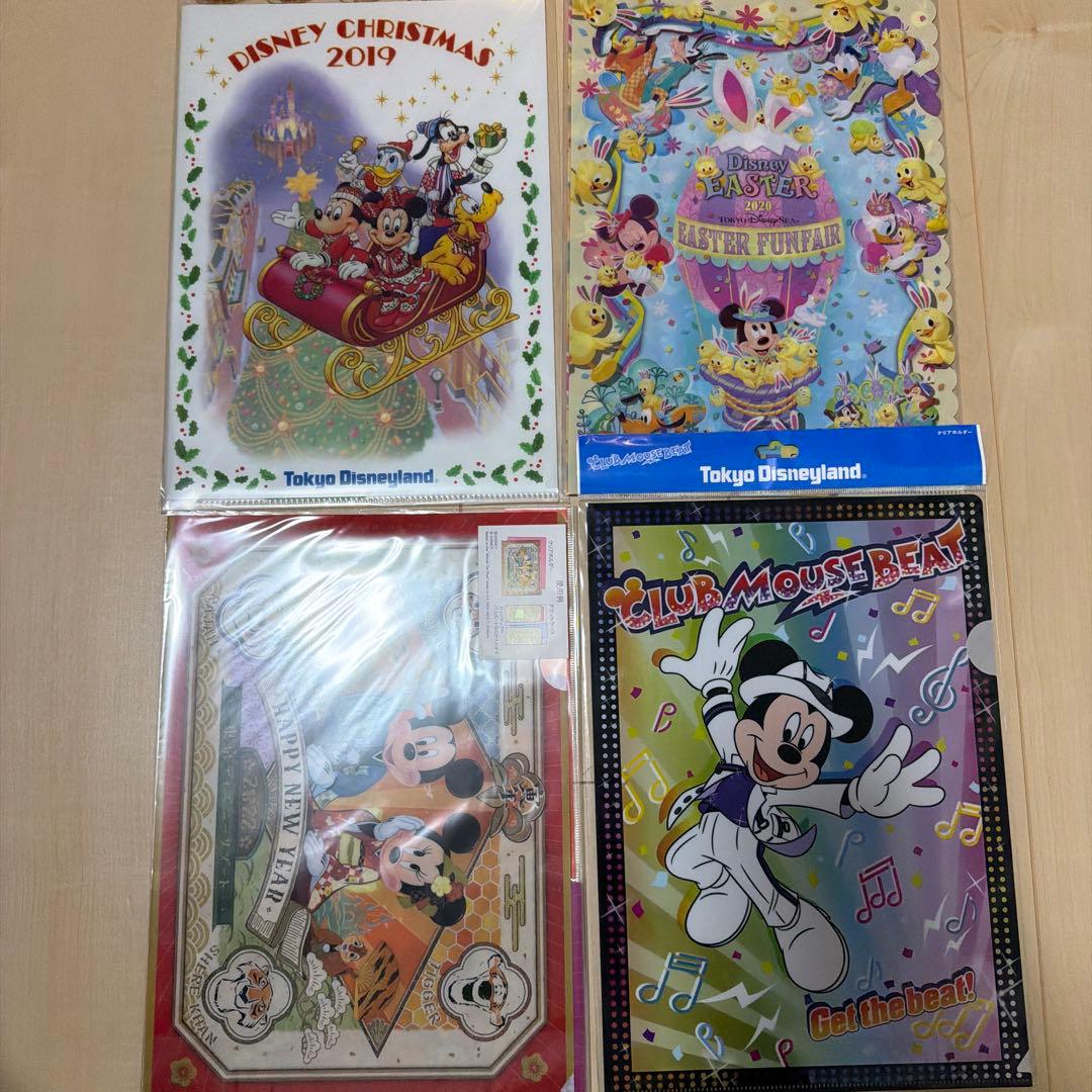 東京ディズニーリゾート　クリアファイル59点まとめ売り