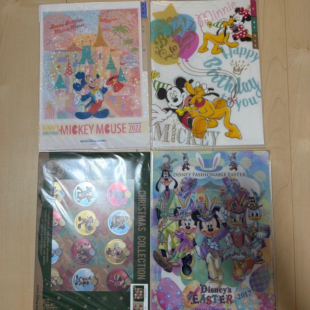 東京ディズニーリゾート　クリアファイル59点まとめ売り