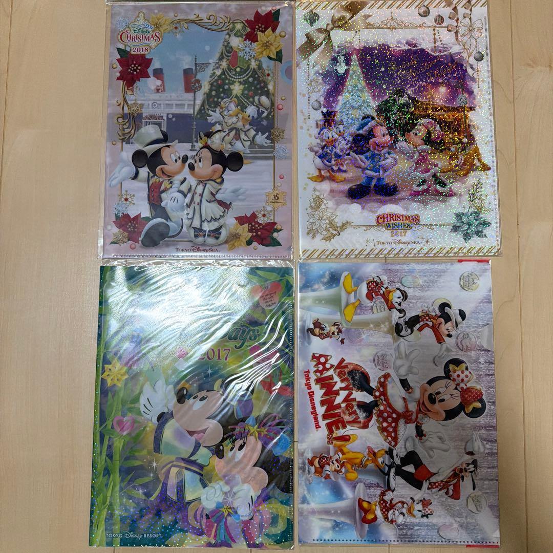東京ディズニーリゾート　クリアファイル59点まとめ売り