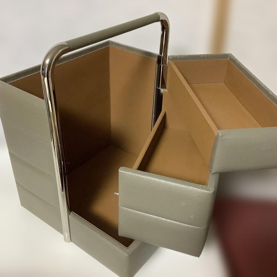 資生堂　コスメボックス　ソーイングボックス　ノベルティ　ジュエリーボックス　希少