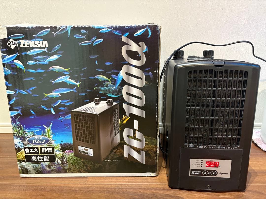 ゼンスイ 水槽用クーラー ZC-100α 冷却 ZENSUI zc100α