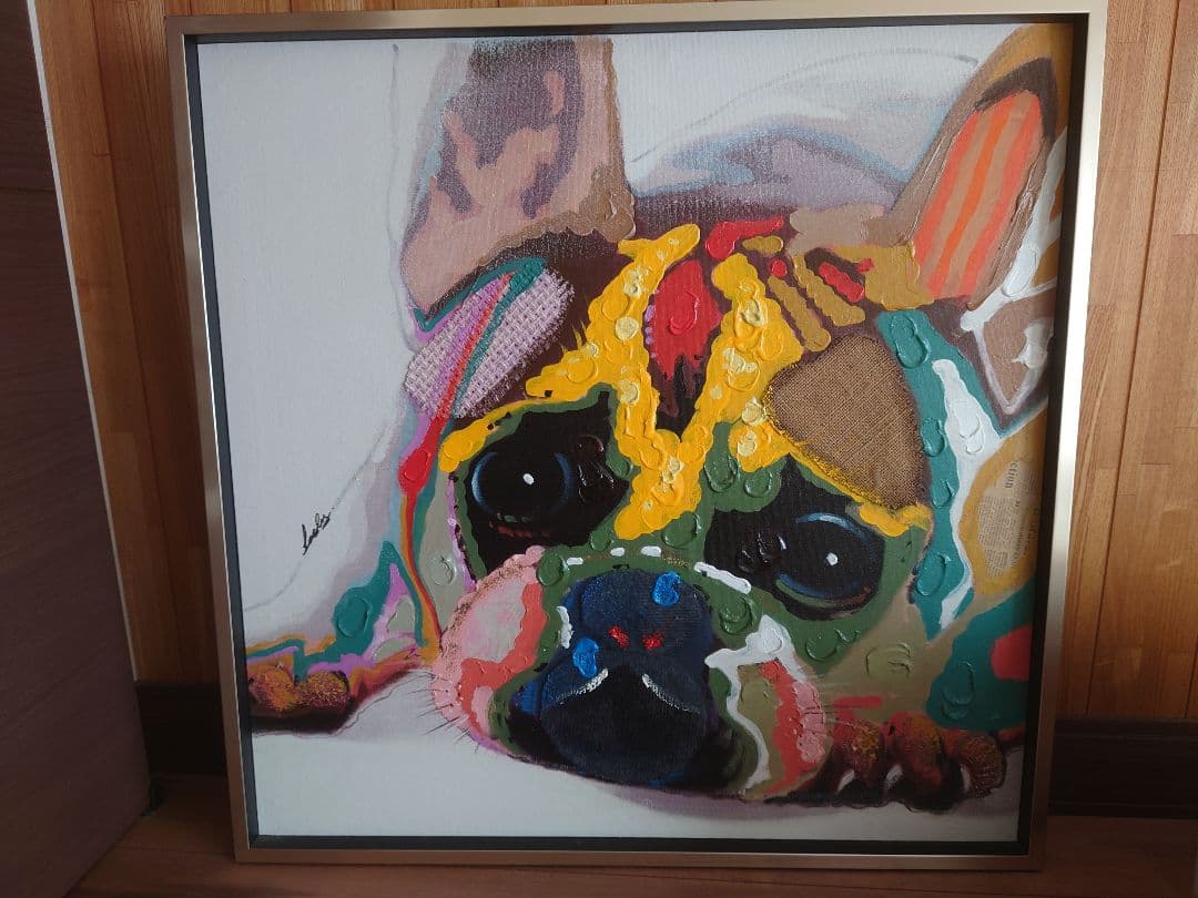 フレンチブルの絵