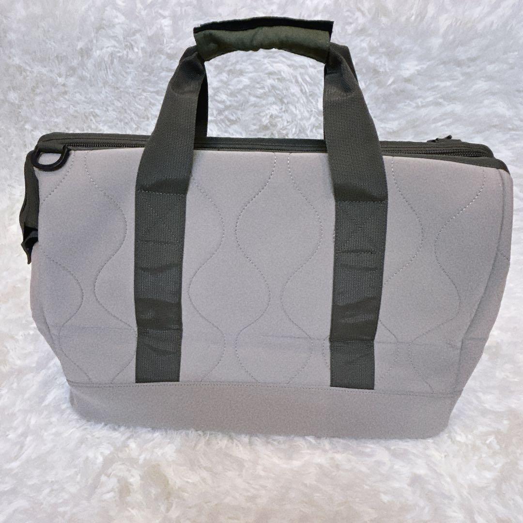 美品☆ EDITA. エディータ ネオプレン がま口　ボストンバッグ L