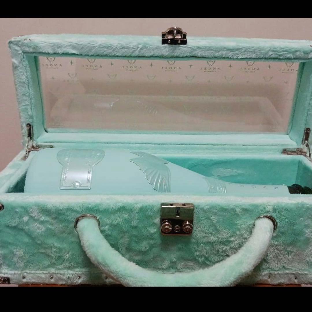 ANGEL エンジェルドゥミセックミントグリーン 空きボトル&ファータイプケース