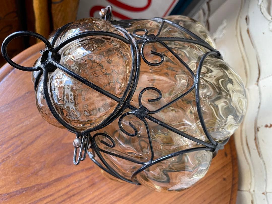 Takashiですムラーノ　ガラス　ペンダントライト　ランプ　シェード　大