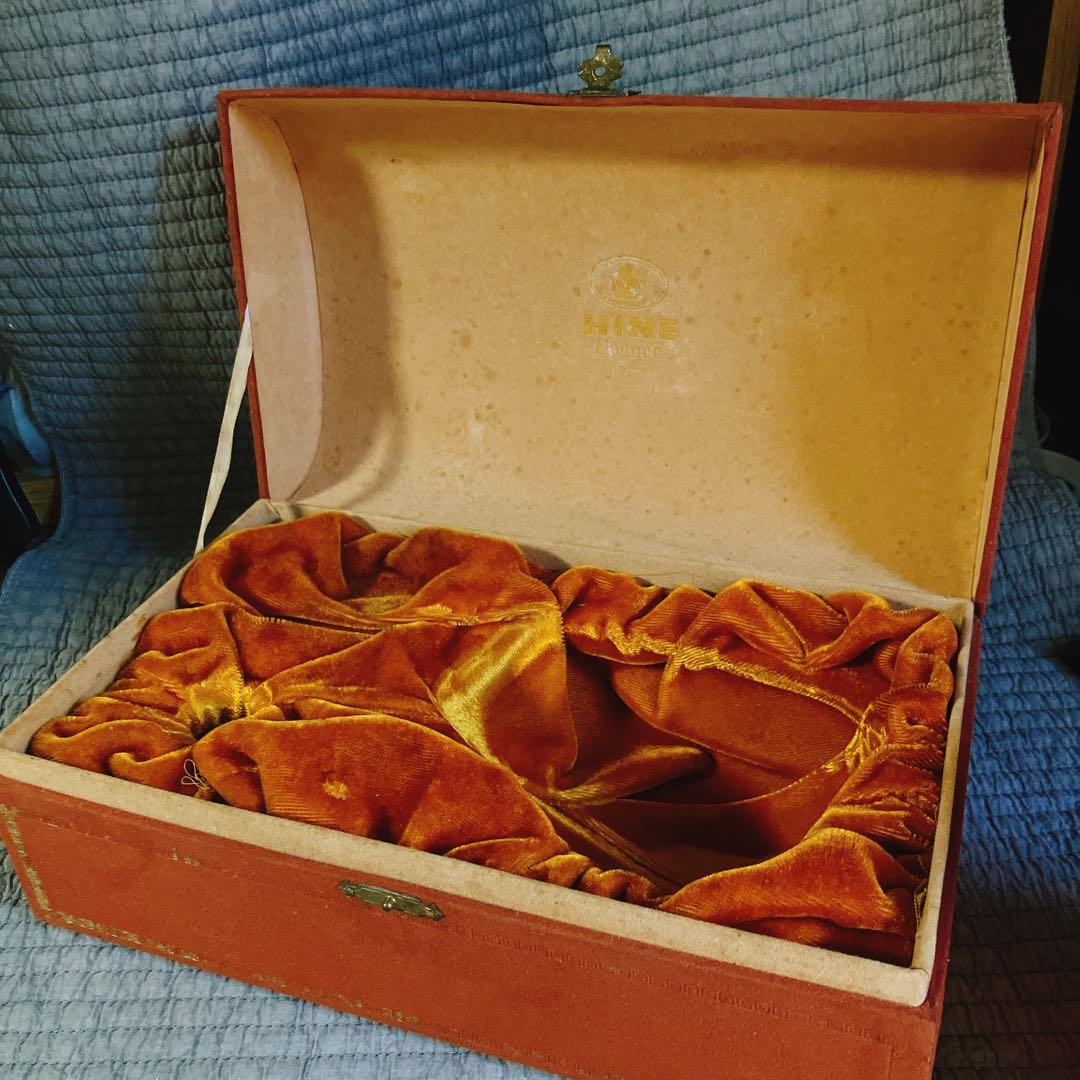 未開栓 ハイン ナポレオン カラフェ クリスタル コニャック 箱付き 替え栓付き