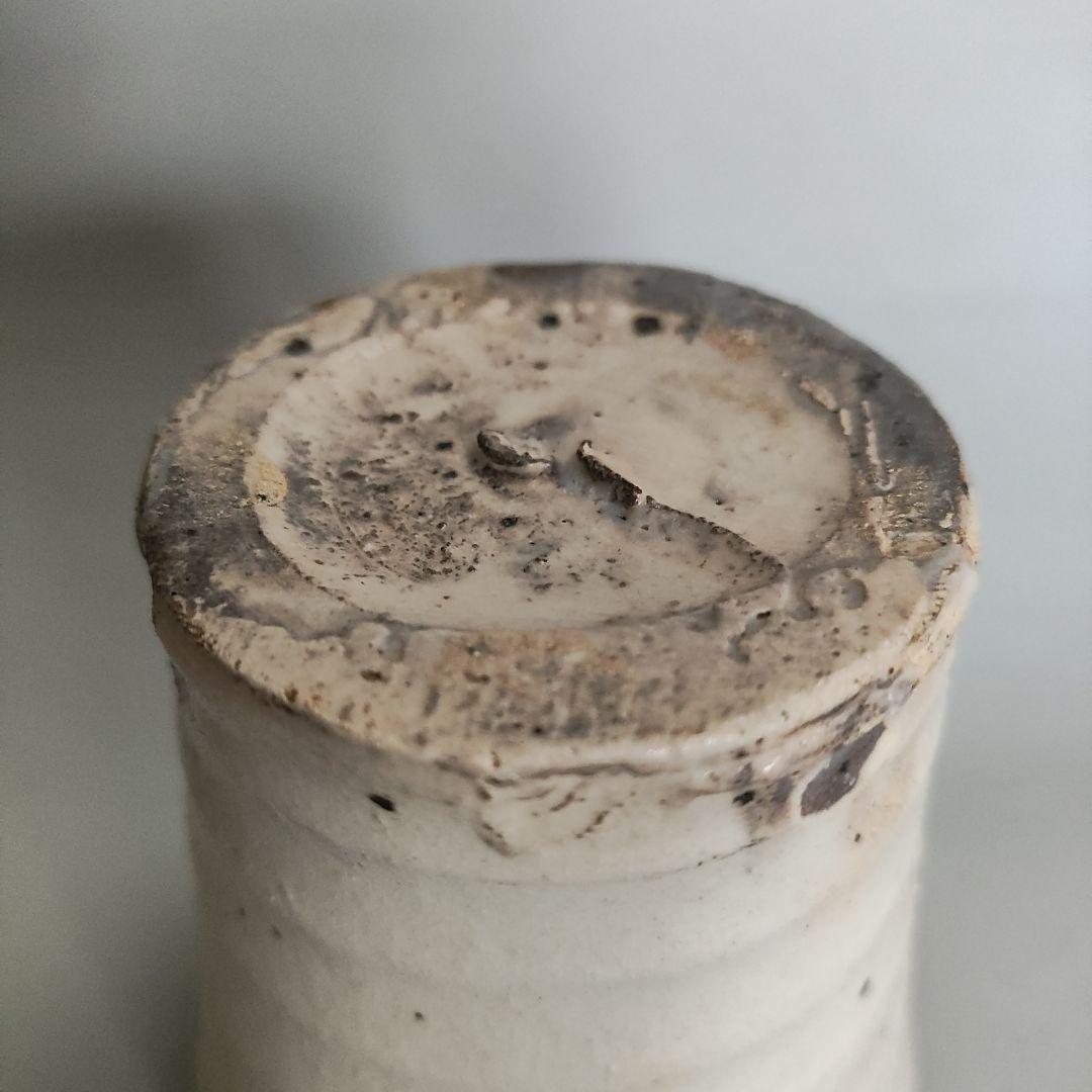 青木亮　粉引カップ　粉引湯呑