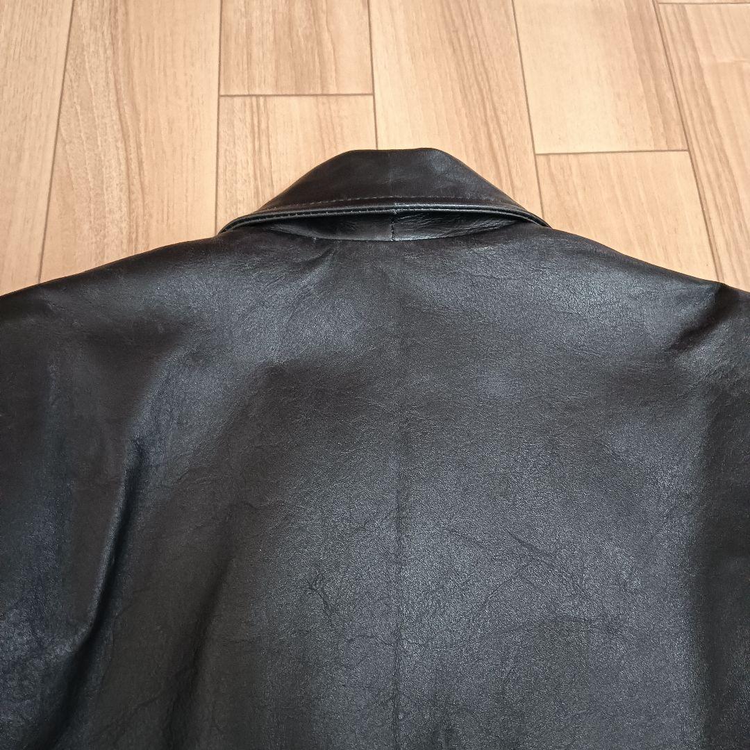 ホーン ワークス HORN WORKS レザー ダブルライダースジャケット 3L