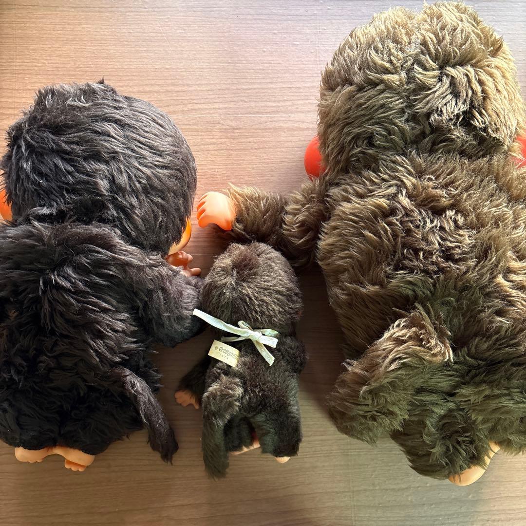 モンチッチ　レトロ　3体セット