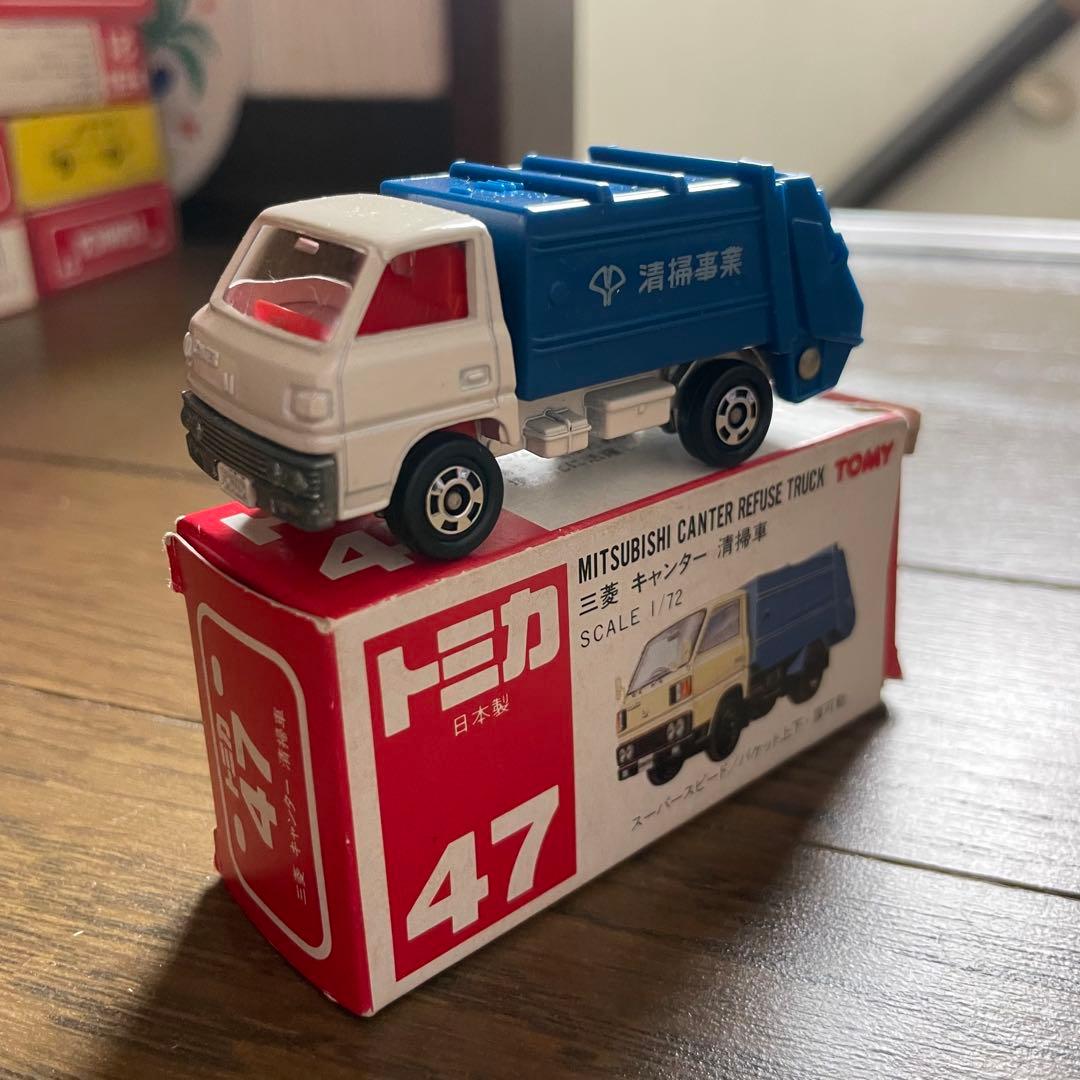 トミカ（日本製） 三菱 キャンター 清掃車