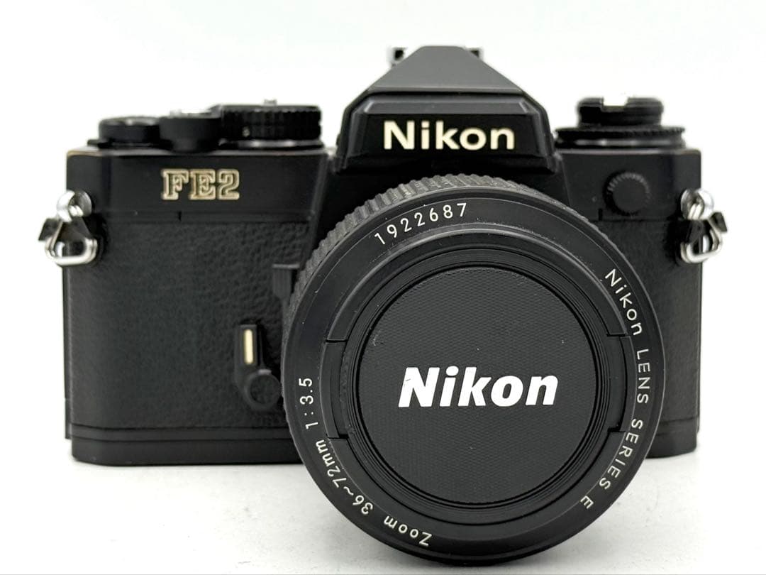 【完動品】Nikon FE2 レンズセット　フイルム一眼レフ　動作確認済み