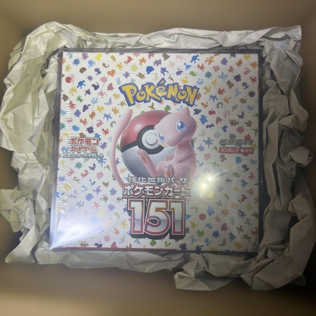 ポケモンカード151 未開封シュリンク付き １BOX