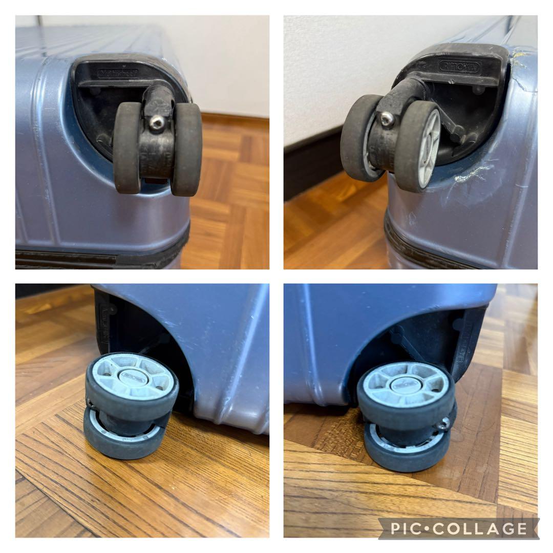 リモワRIMOWA サルサエアー80ℓ チェックイン　水色　大型軽量