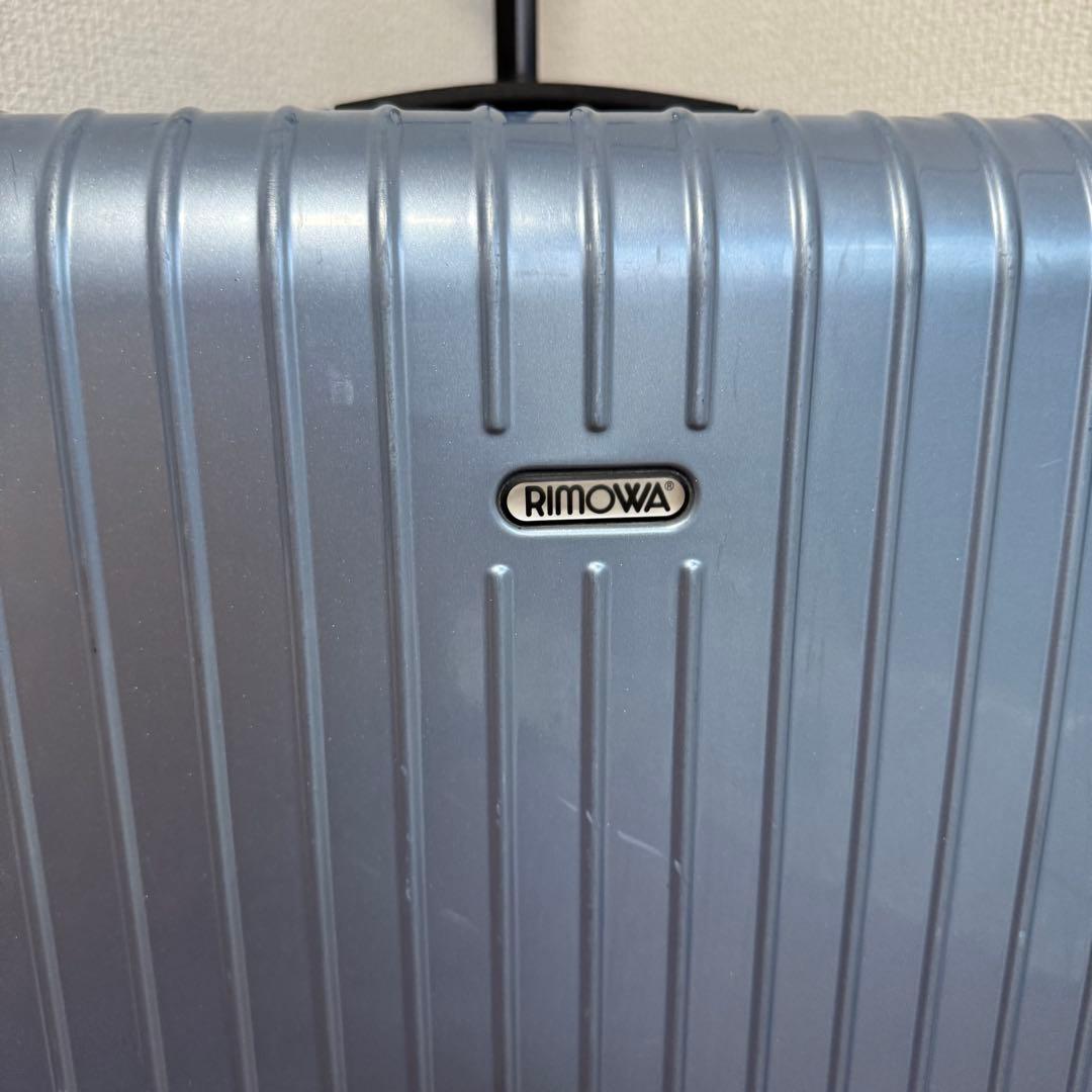 リモワRIMOWA サルサエアー80ℓ チェックイン　水色　大型軽量