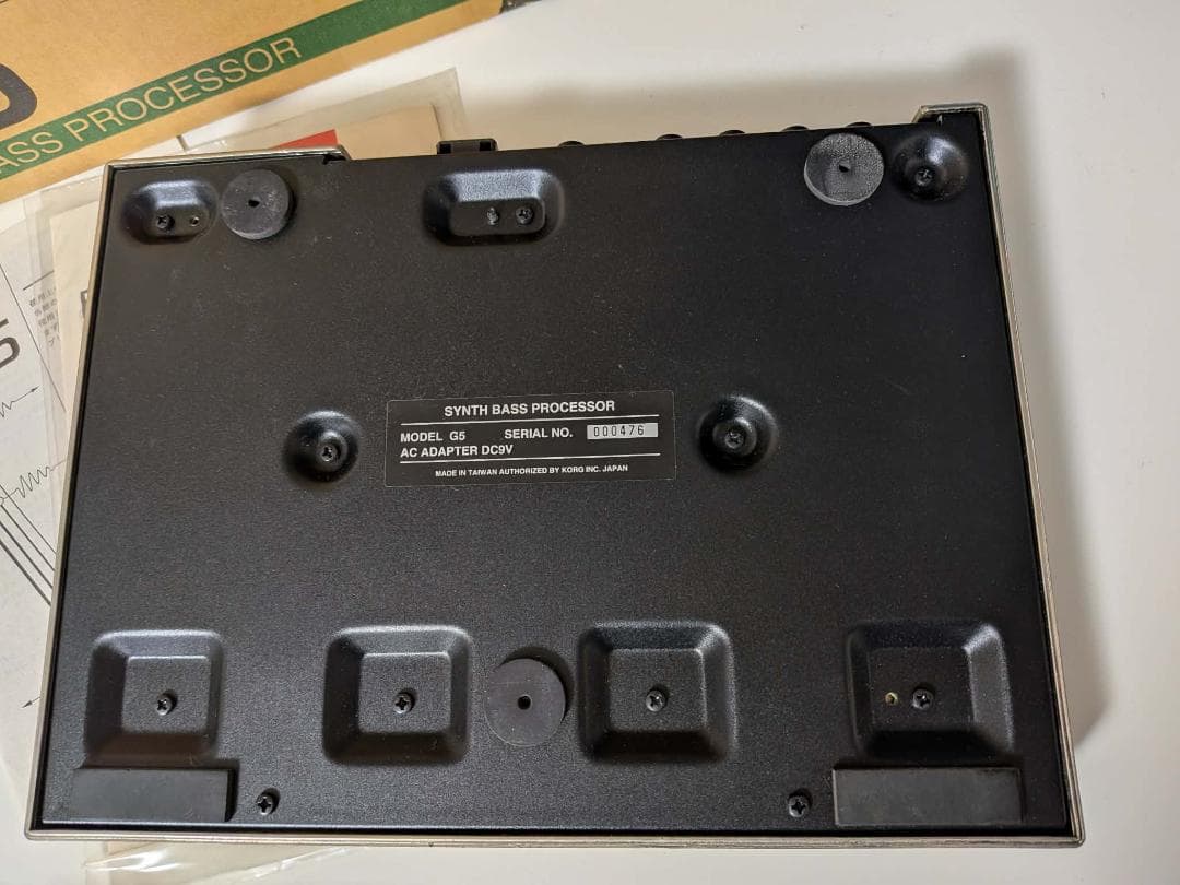 値下げ【初期シリアル3桁】KORG ToneWorks G5/箱取説アダプタ完品