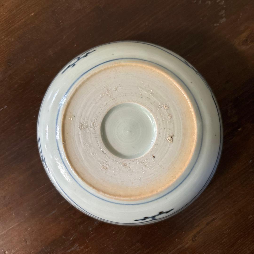 古伊万里膾皿5点内1点ヒビ有り　古道具　骨董　アンティーク　白磁　酒器　検:李朝