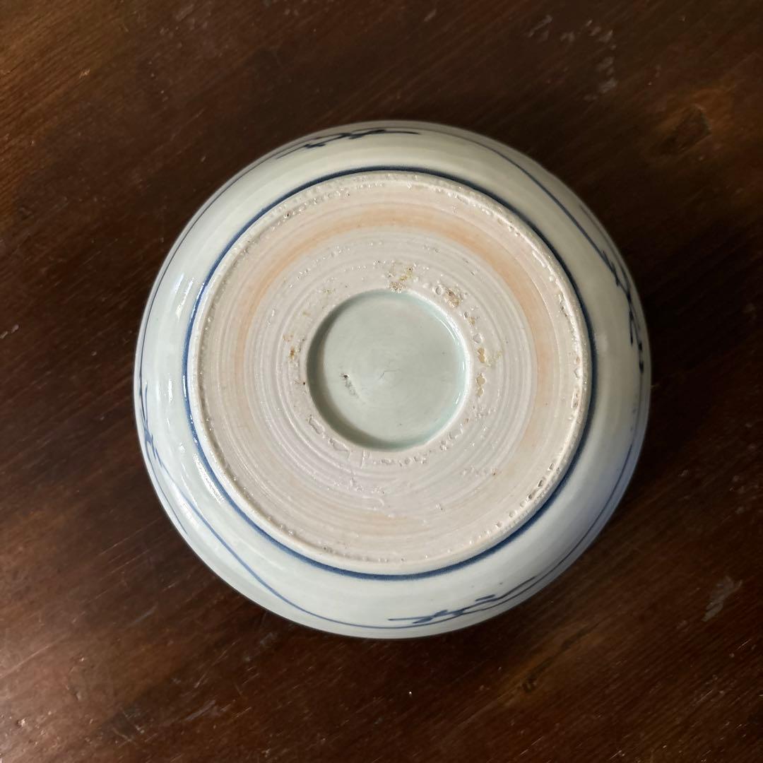 古伊万里膾皿5点内1点ヒビ有り　古道具　骨董　アンティーク　白磁　酒器　検:李朝