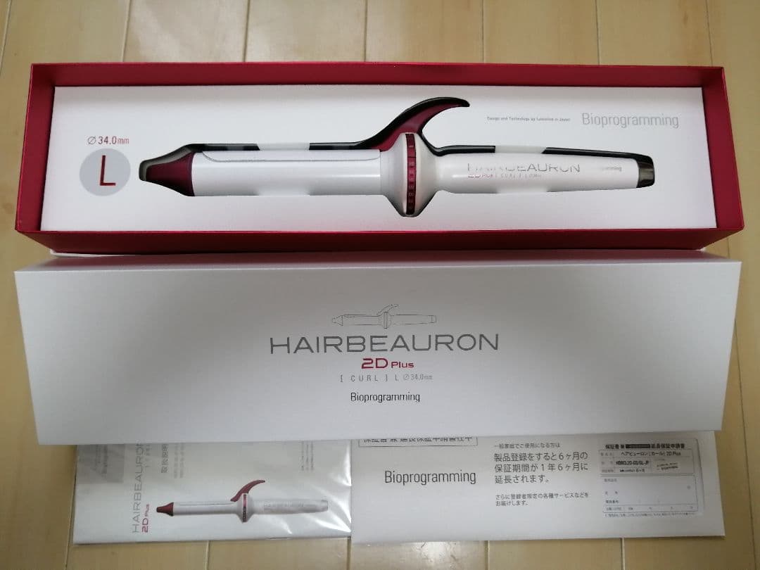 ヘアビューロン 2D Plus [カール] L-type 34.0mm