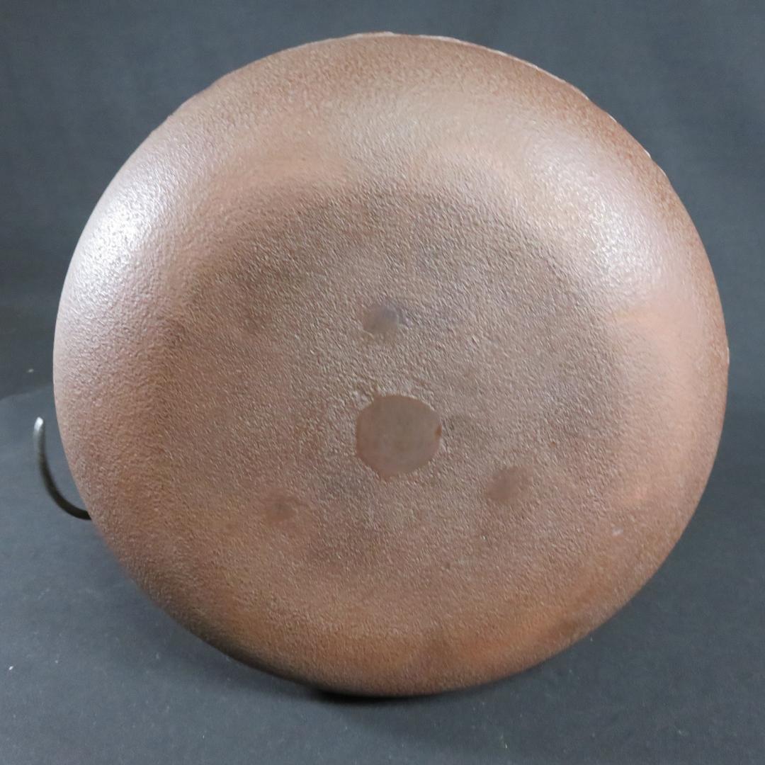 茶釜 茶道具 万代屋釜 釜師 庄造 美品 蓋 良い音 木箱 在銘