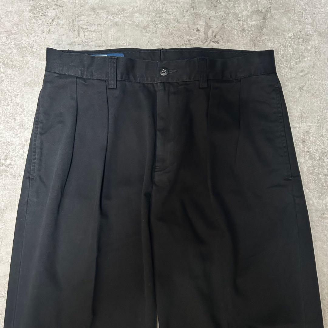 美品 ポロバイラルフローレン 黒 ポロチノ Ethan Pant W32 L30