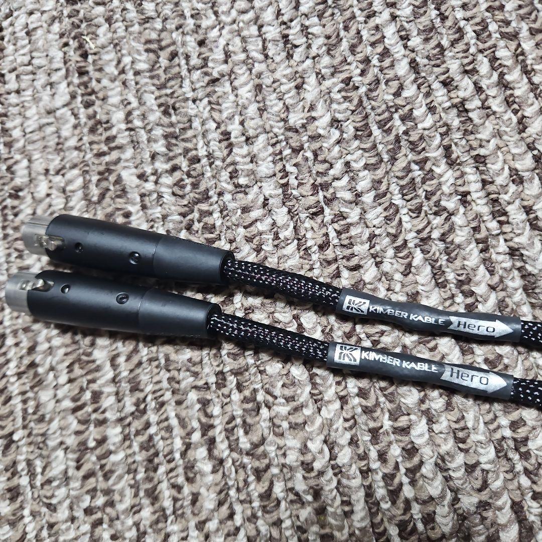 KIMBER KABLE キンバーケーブル 1.0m　キャノン　ペア　中古　美品
