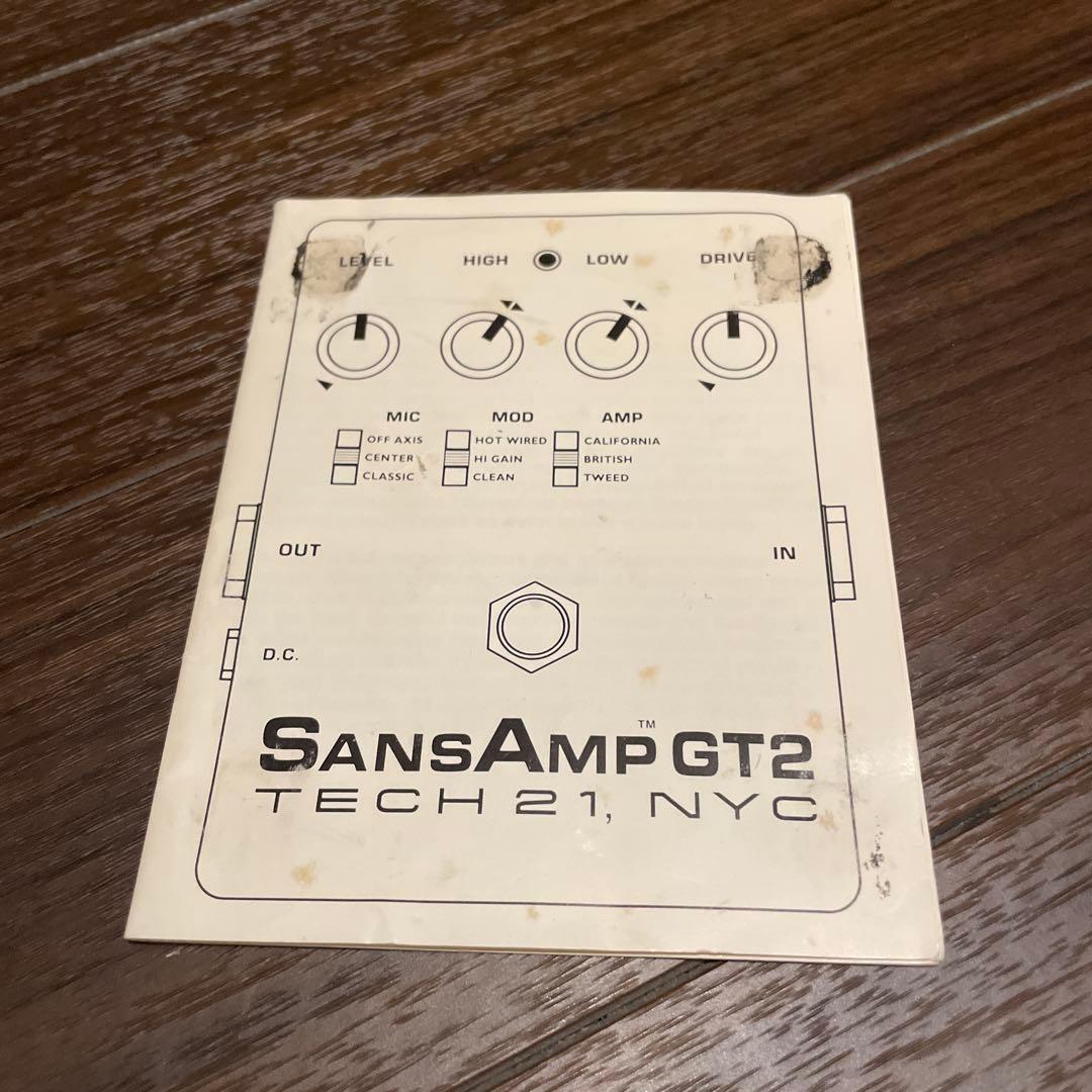 ギター Tech21 NYC SansAmp GT2