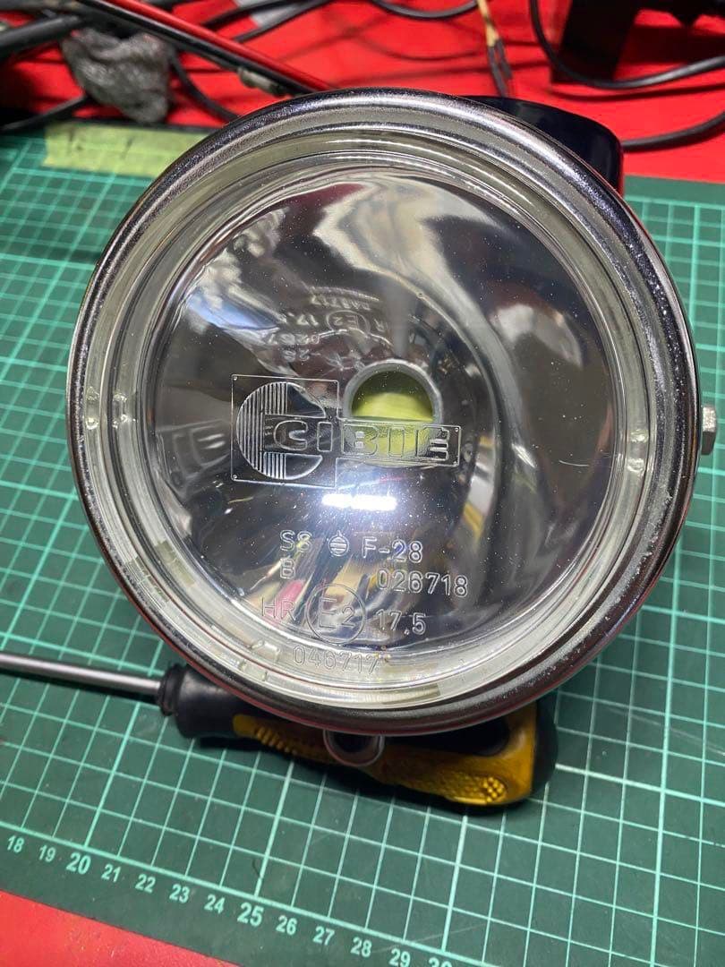 ラン！希少　シビエ　CIBIE ライト　レンズ　シャリー ダックス　モンキ