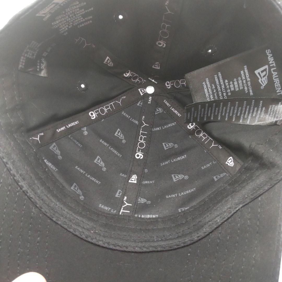 ◆1468 サンローラン　NEWERA　ブラック　アジャスタ