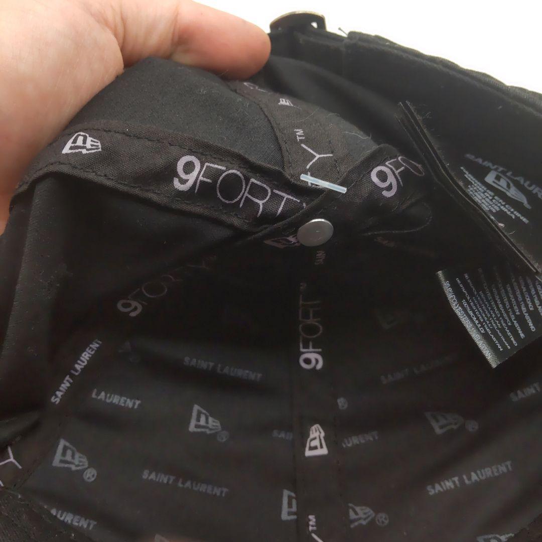 ◆1468 サンローラン　NEWERA　ブラック　アジャスタ